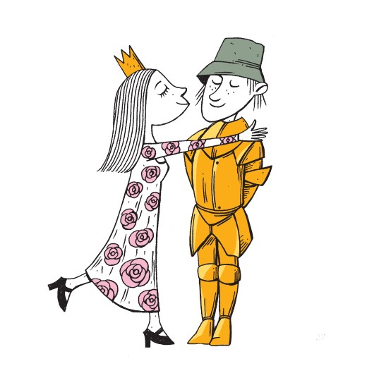 Es war einmal vor langer, langer Zeit.... Illustration: Barbara Stefan